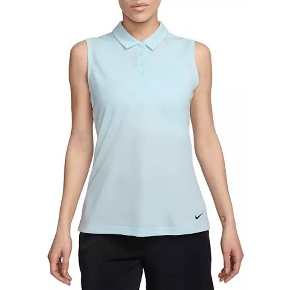 Women's Nike Golf Polo Shirt, Light Blue, Size L